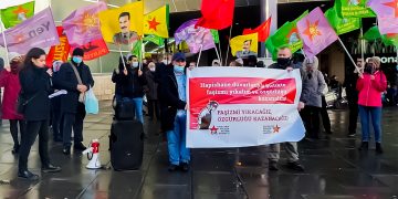 Protests in Europe against isolation and historical massacres in Turkey