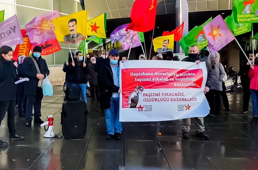  Protests in Europe against isolation and historical massacres in Turkey