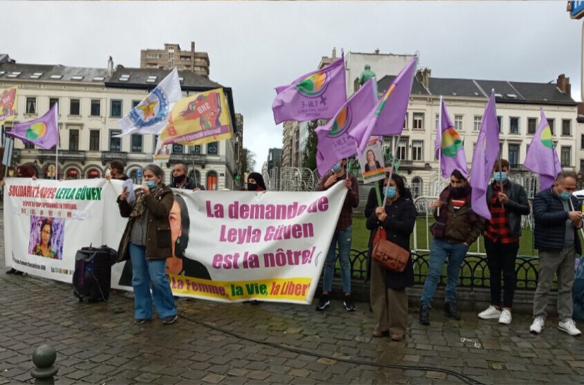  Protests held in Europe against the arrest of Leyla Güven